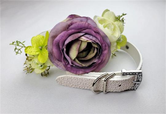 Flower Dog Collar | The Mina